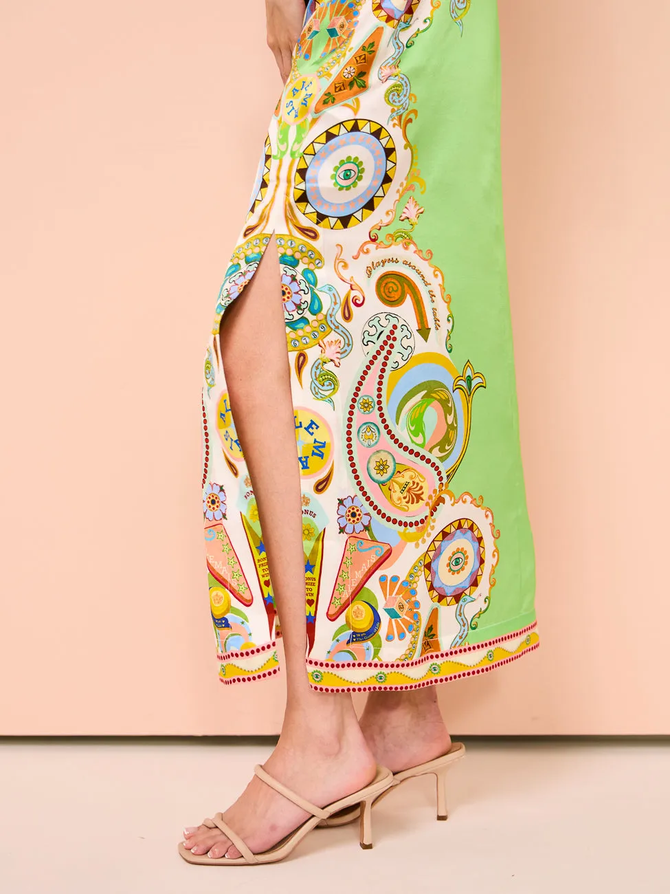 Alemais Pinball Midi Dress in Multi