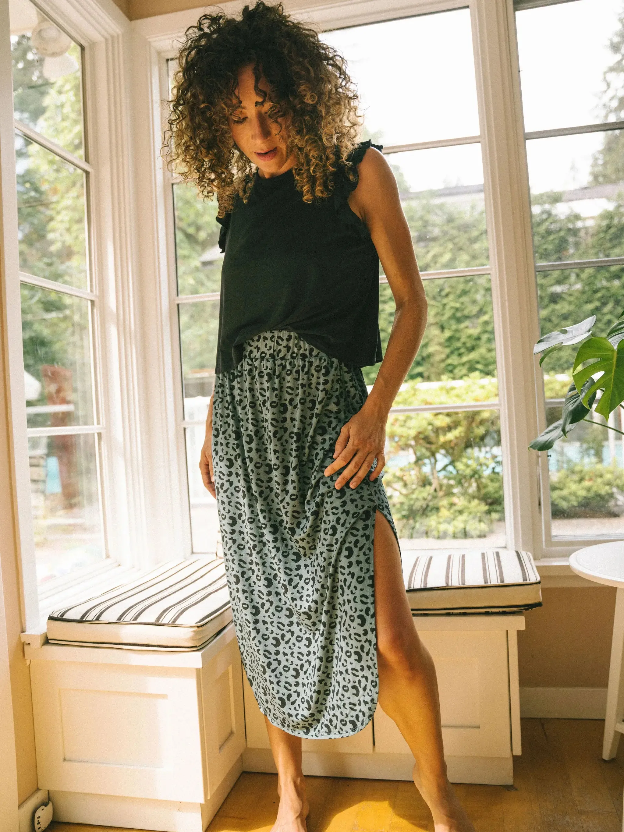 Aloha Skirt - Exotic Print