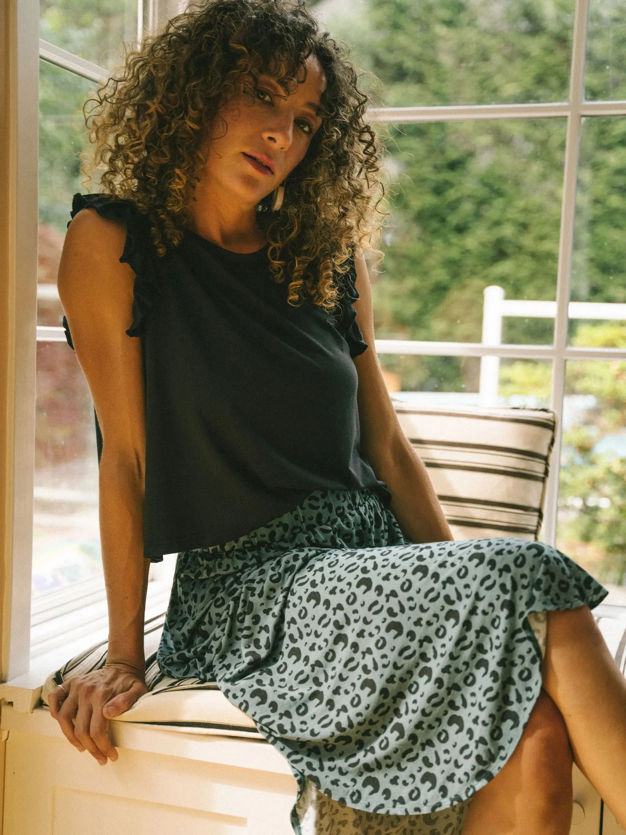 Aloha Skirt - Exotic Print
