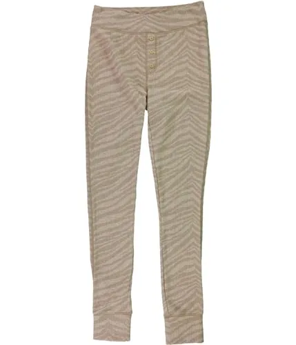 American Eagle Womens Zebra Thermal Pajama Pants