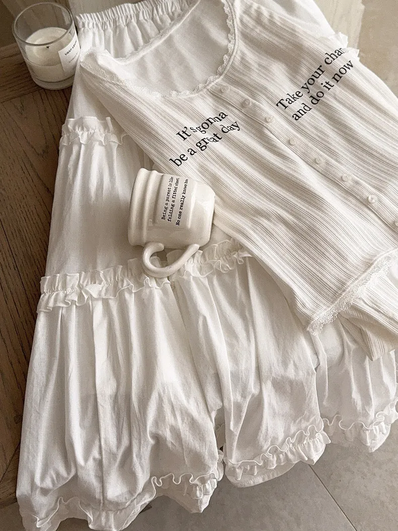 Angel voice midi skirt