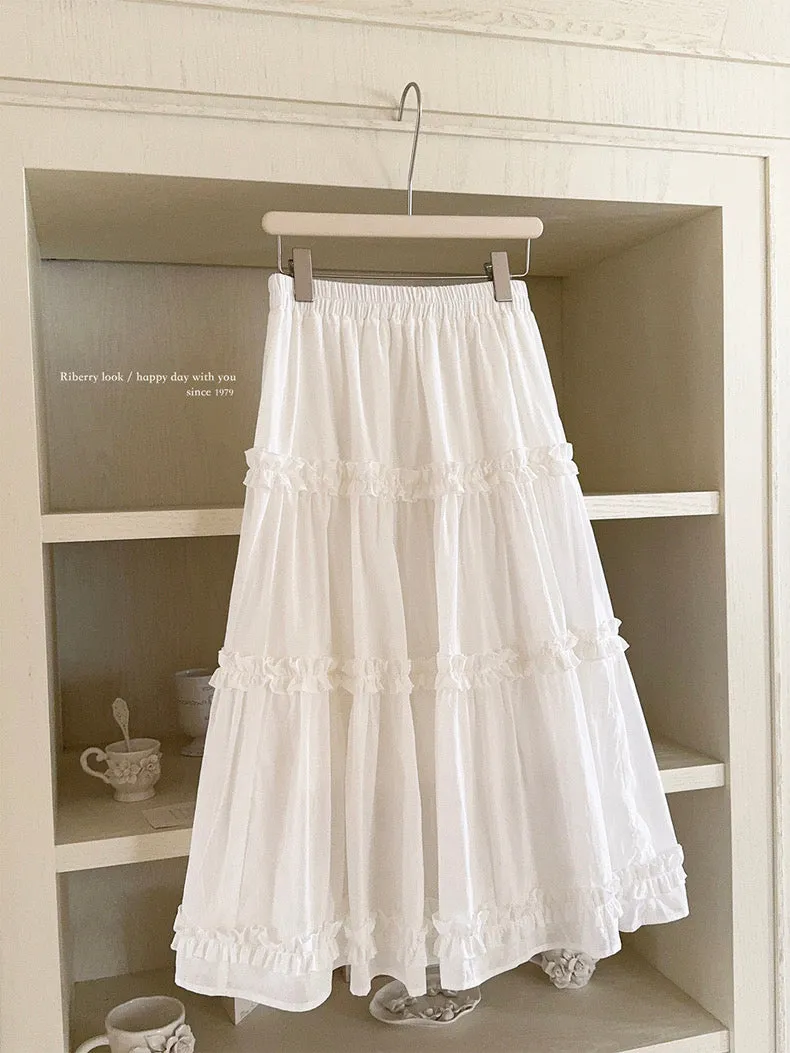 Angel voice midi skirt