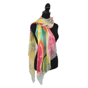 Atticus Summer Citrus Print Scarf
