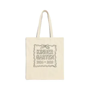 Autograph or Coloring Tote: Kindergarten