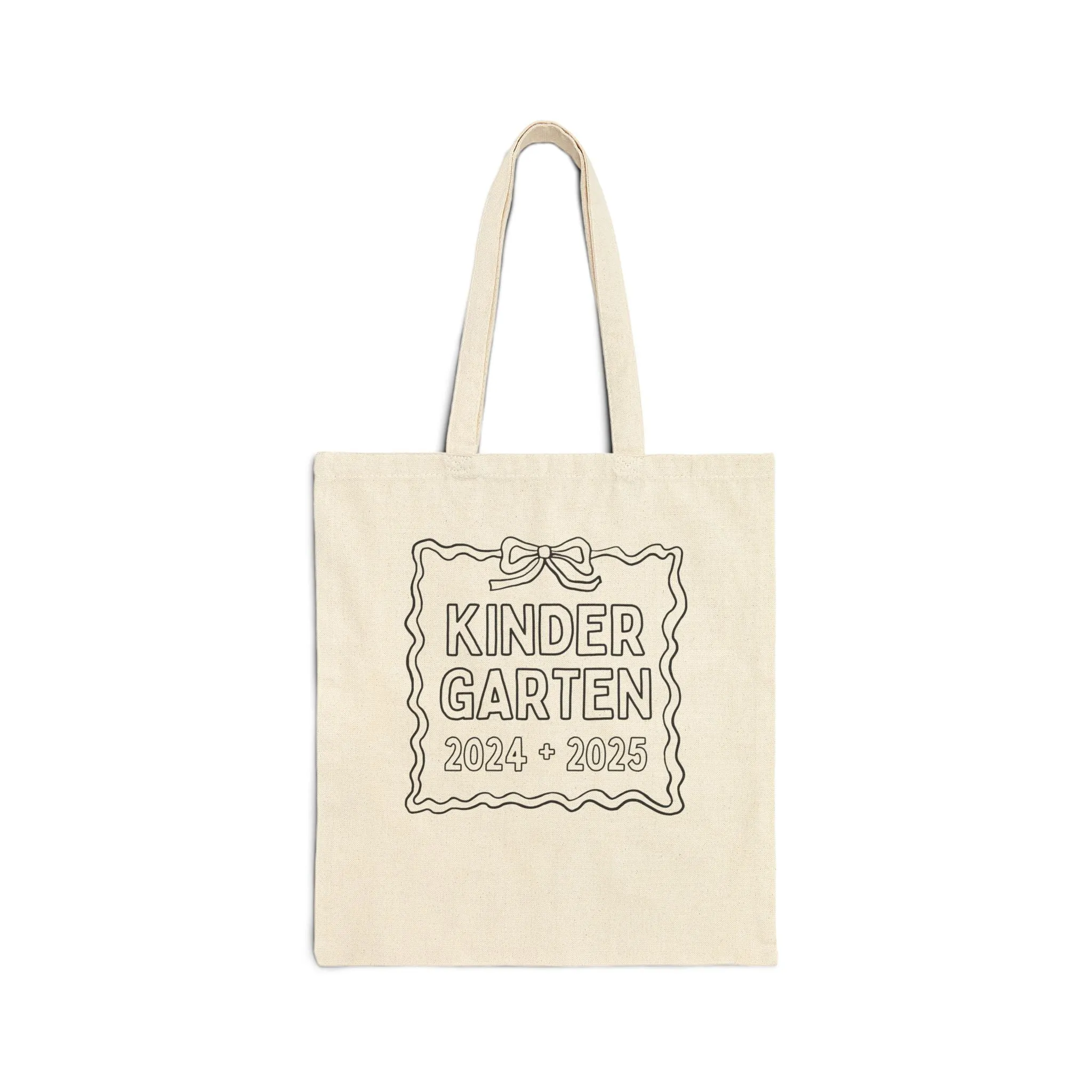 Autograph or Coloring Tote: Kindergarten