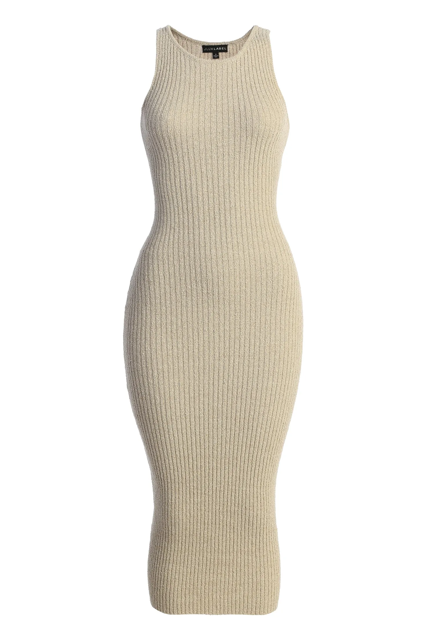 Beige Day To Night Midi Dress