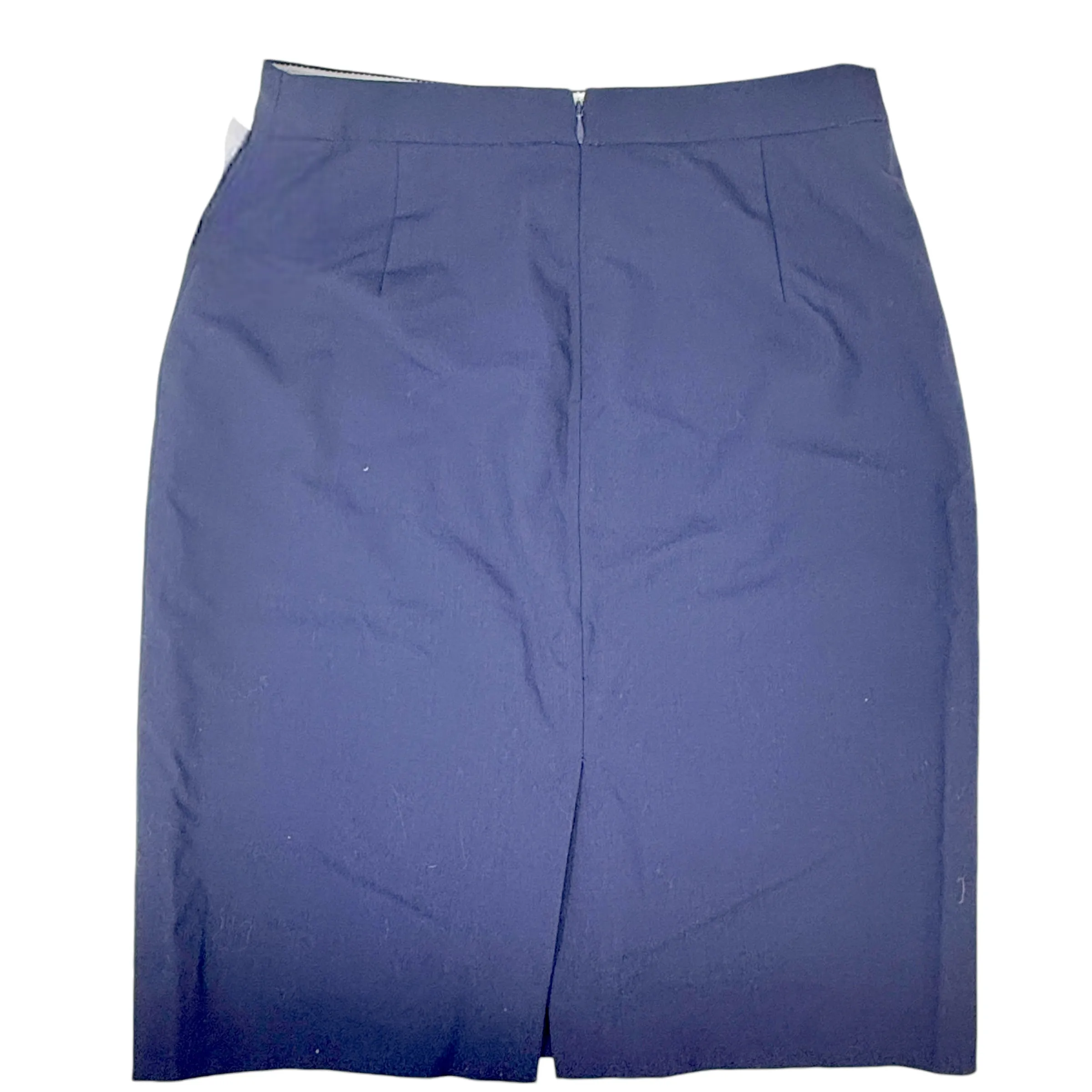 Bi Stretch Midi Skirt By J. Crew In Navy, Size: 8