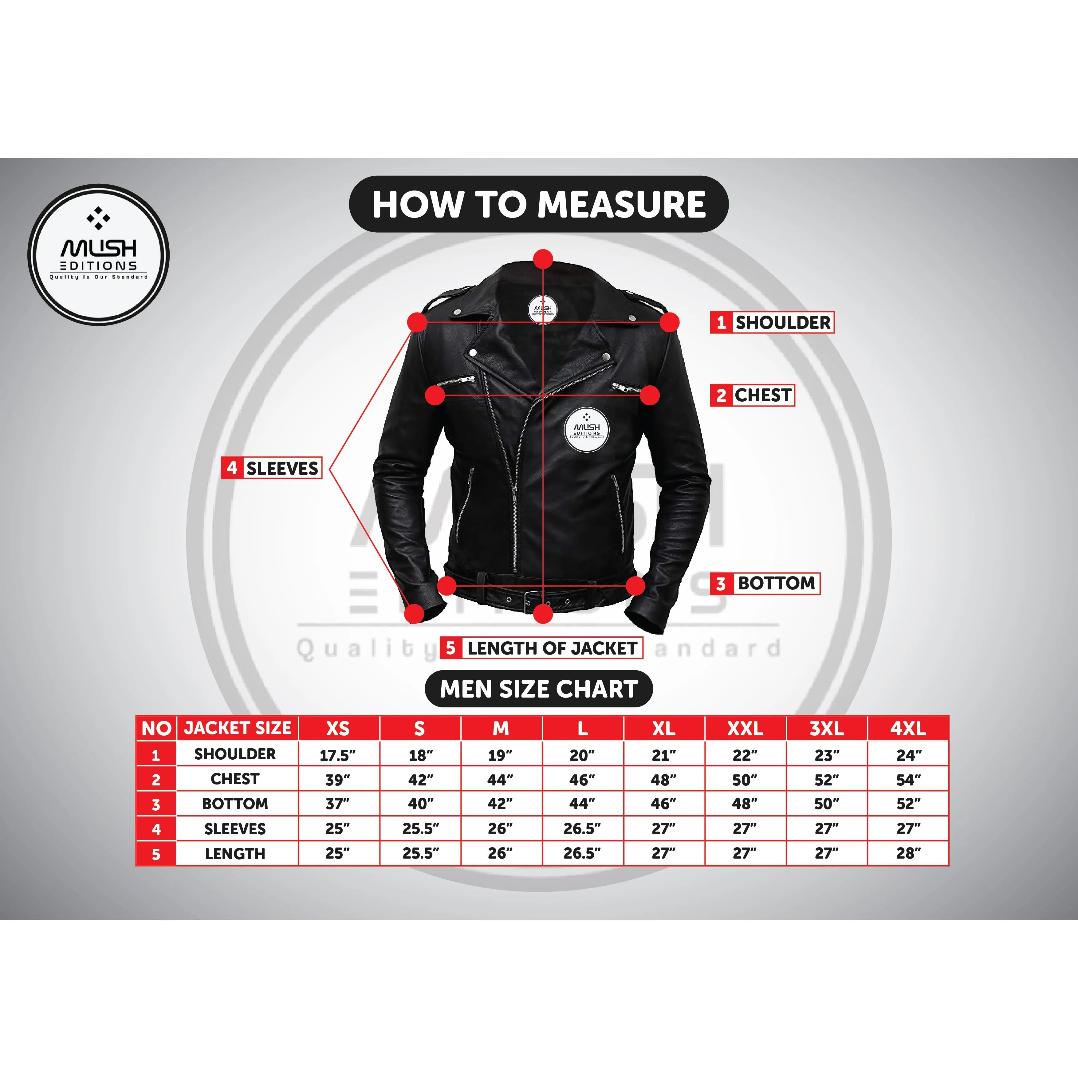Black Leather Jacket for Bikers
