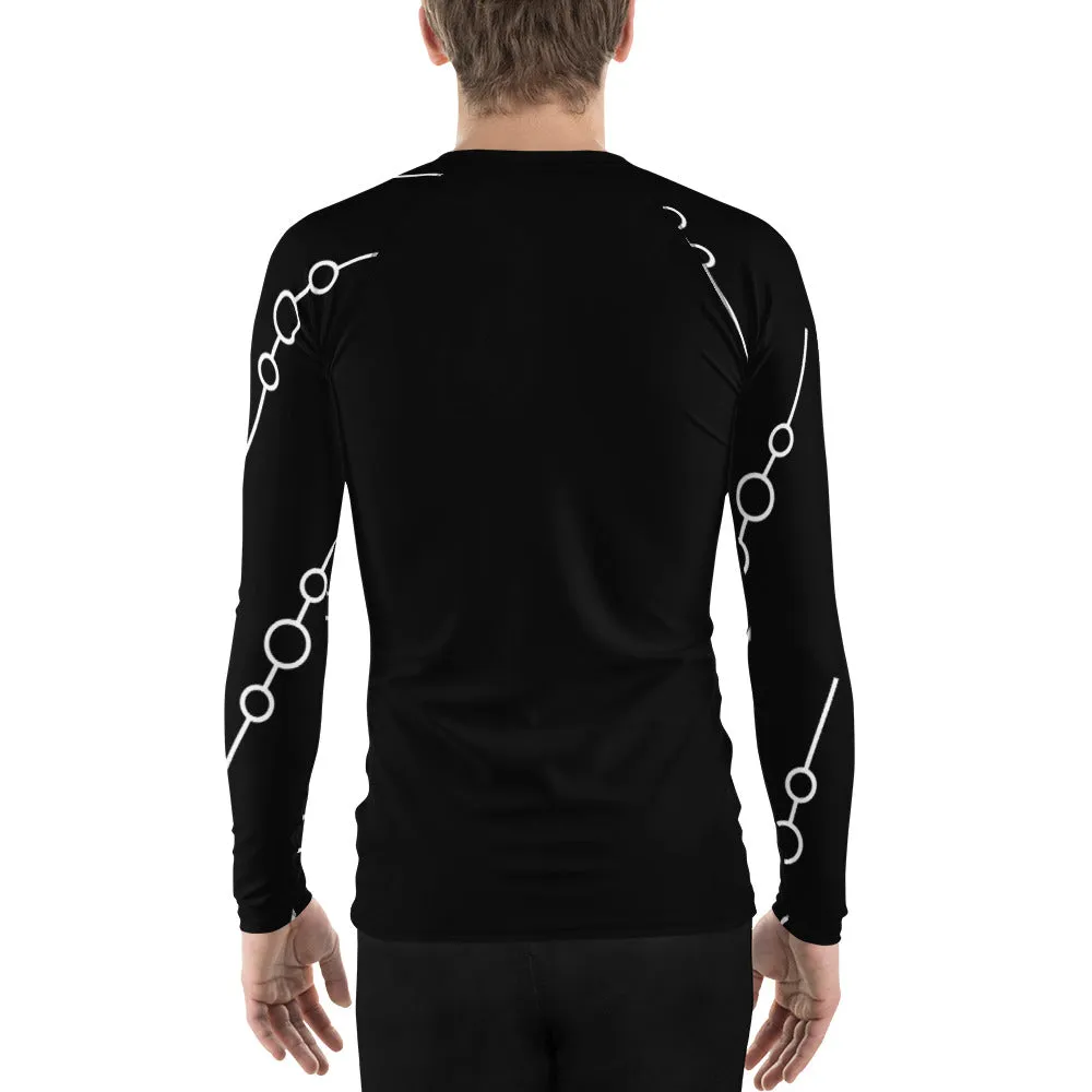 Bottom Time Eco-Friendly Men's Rash Guard, Octopus, Sets