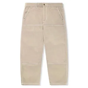 Butter Goods Double Knee Work Pant Bone