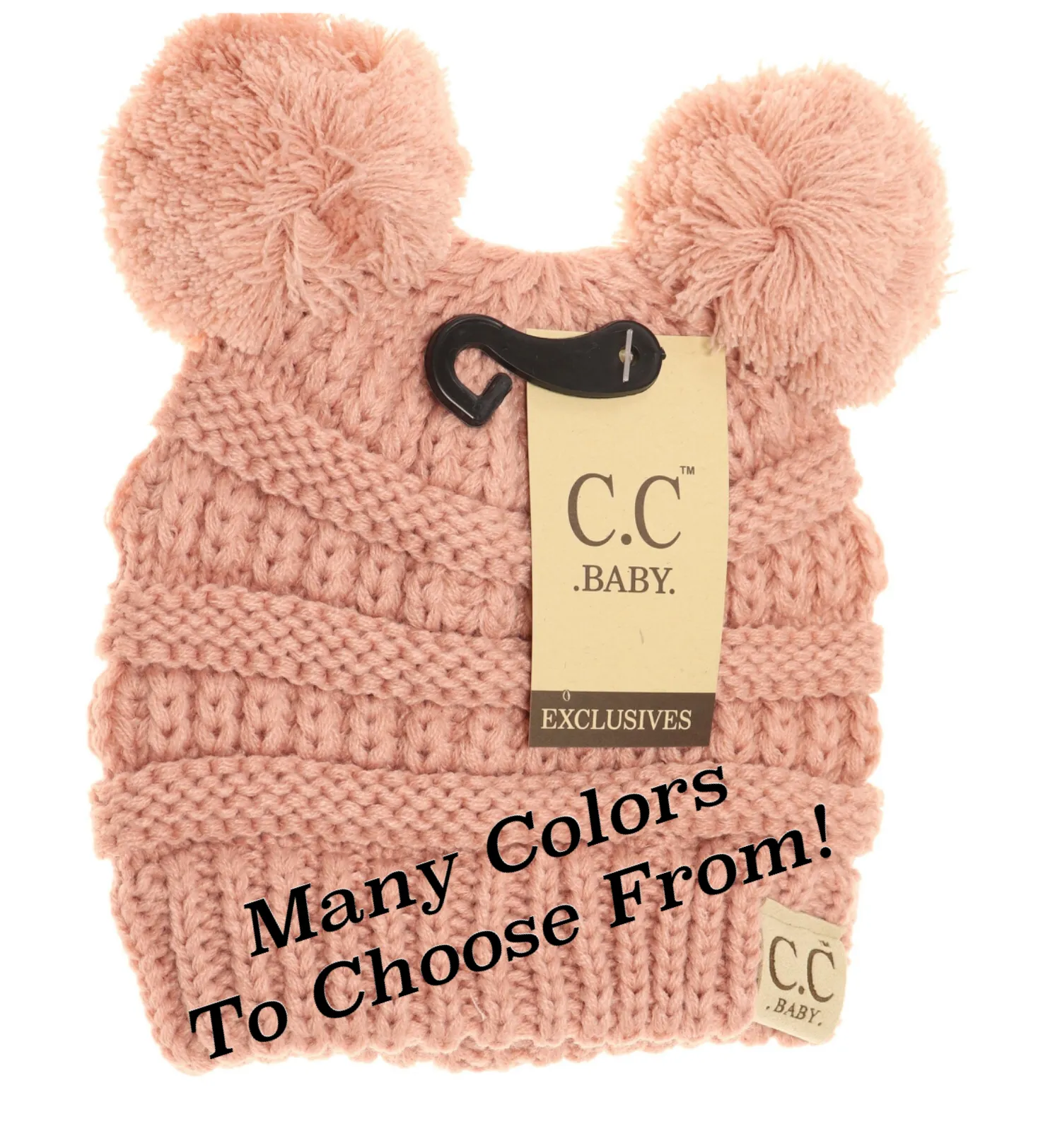 C.C. Beanie Baby Double Pom