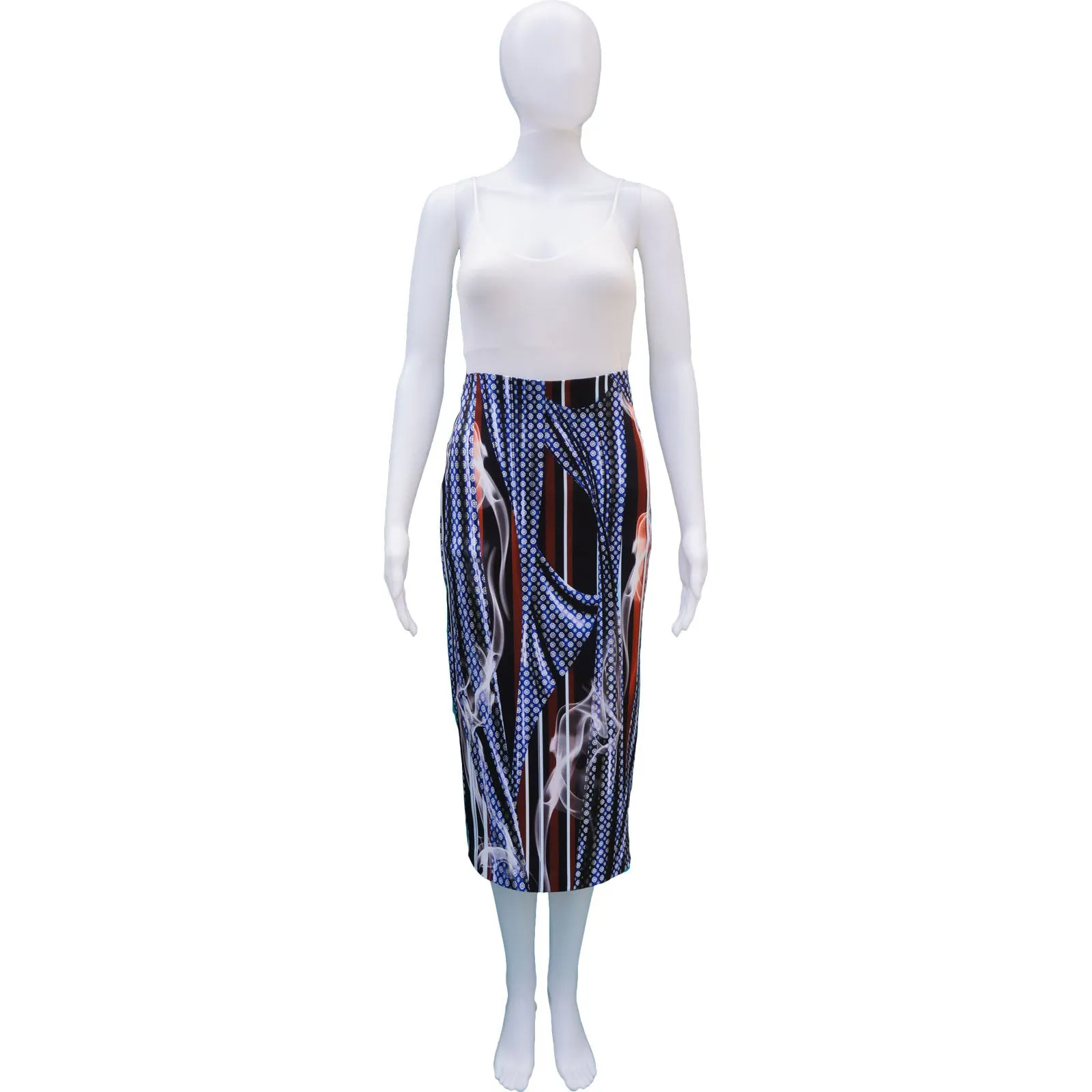 CLOVER CANYON MIDI LENGTH SKIRT