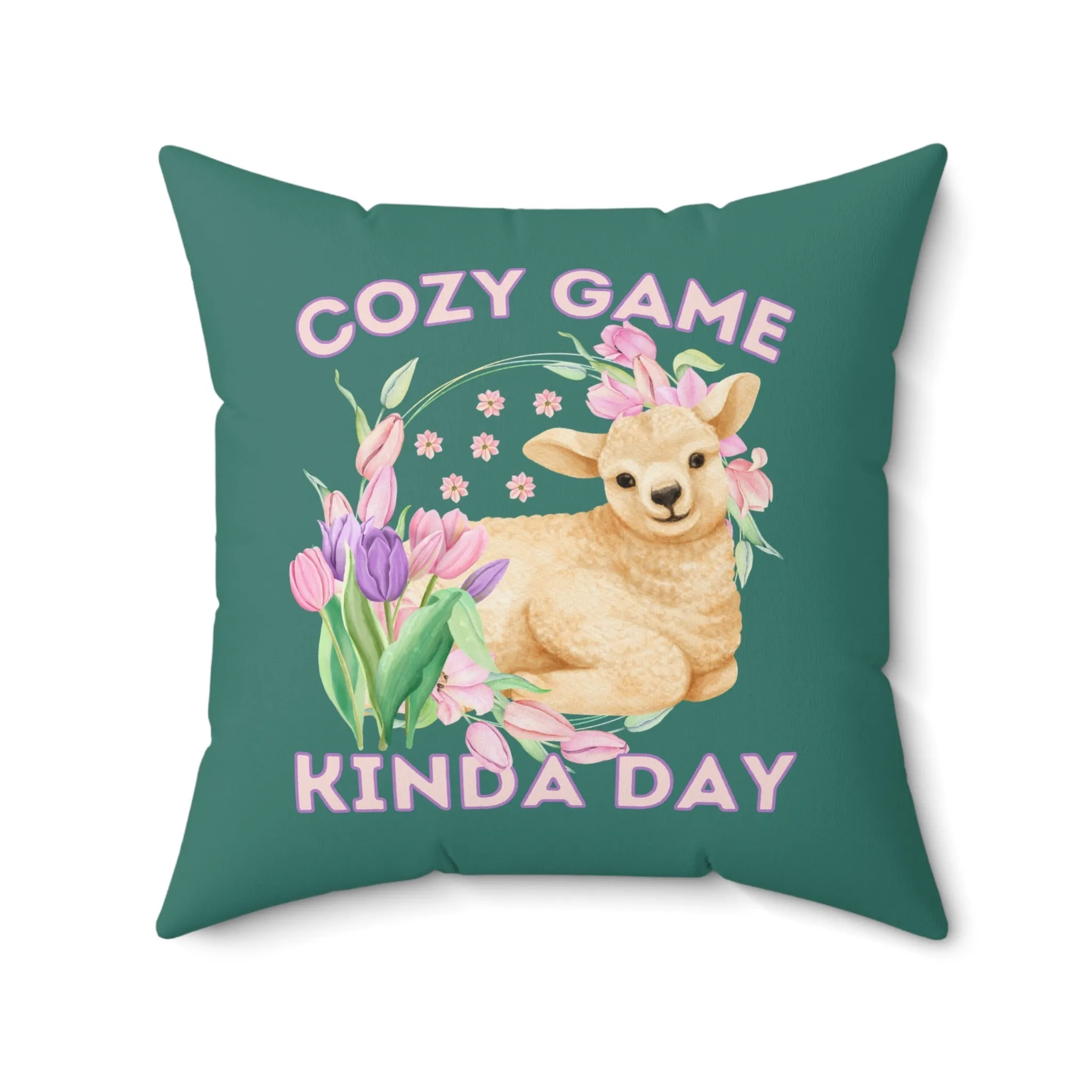 Cozy Game Aesthetic Pillow
