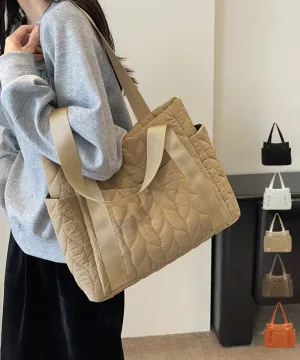 Cozy Quilted Everyday Tote