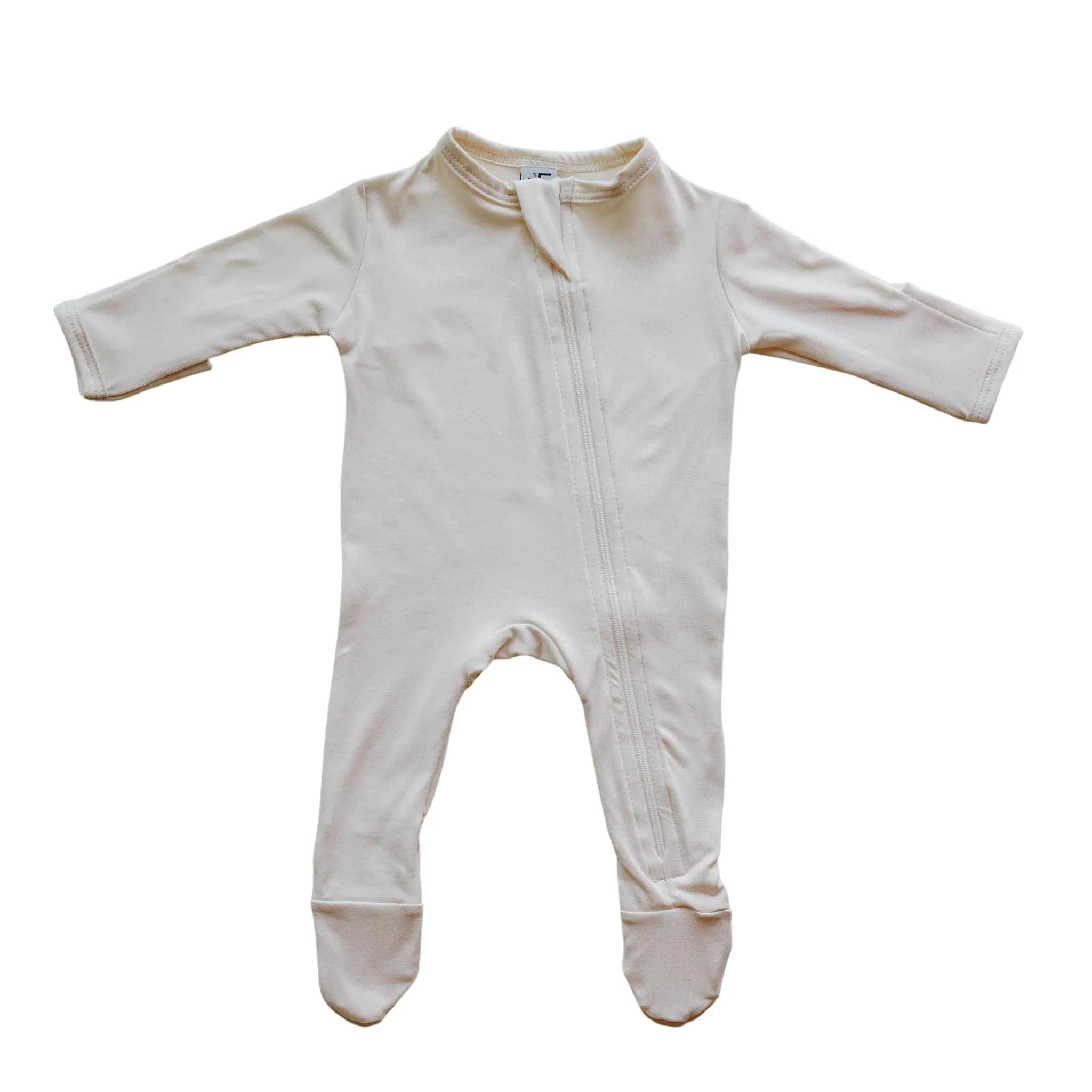 Cozy Zipper Footie Sleeper | Moonstone