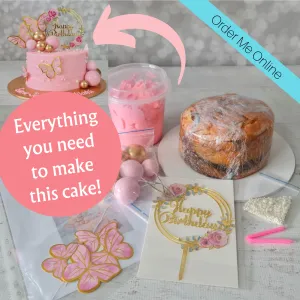 Evana Butterflies DIY Cake Kit