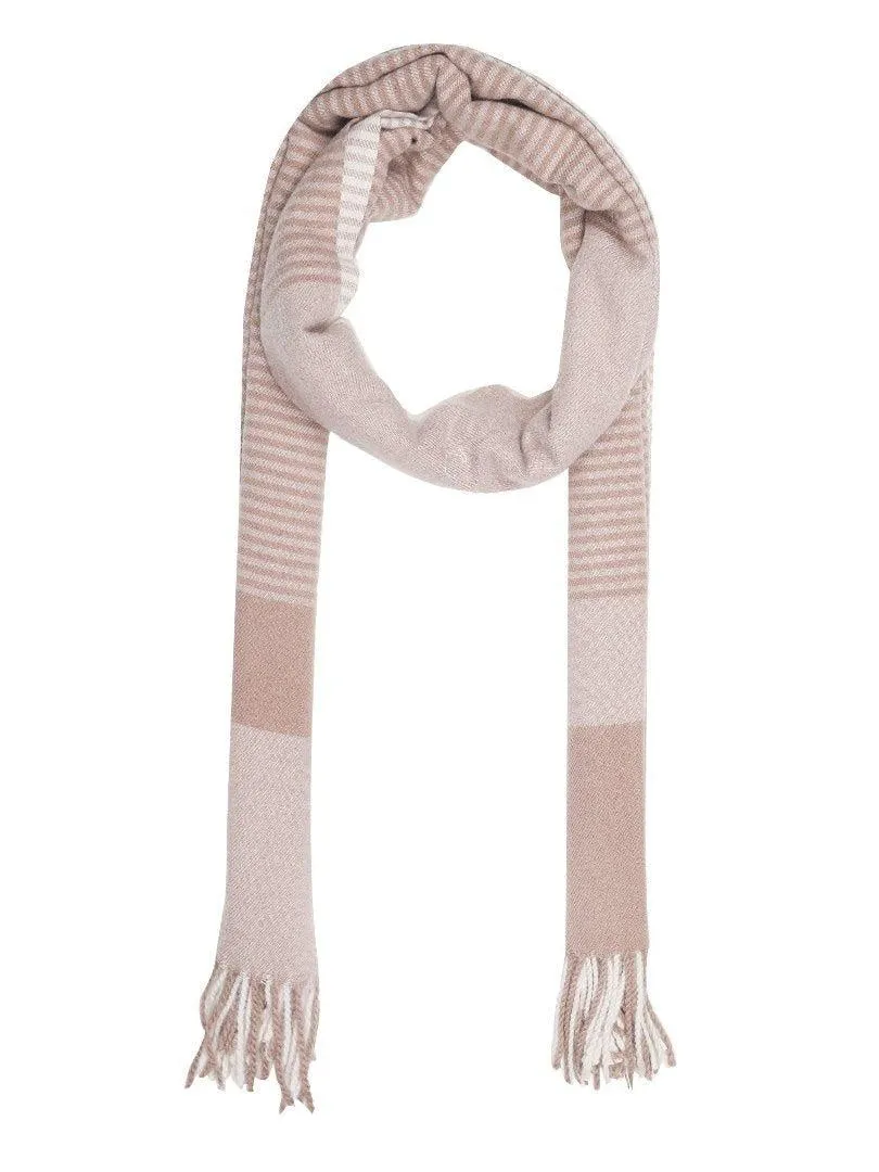 FabSeasons Men Beign-Brown Woolen Scarf, Muffler, Shawl and Stole for Winters