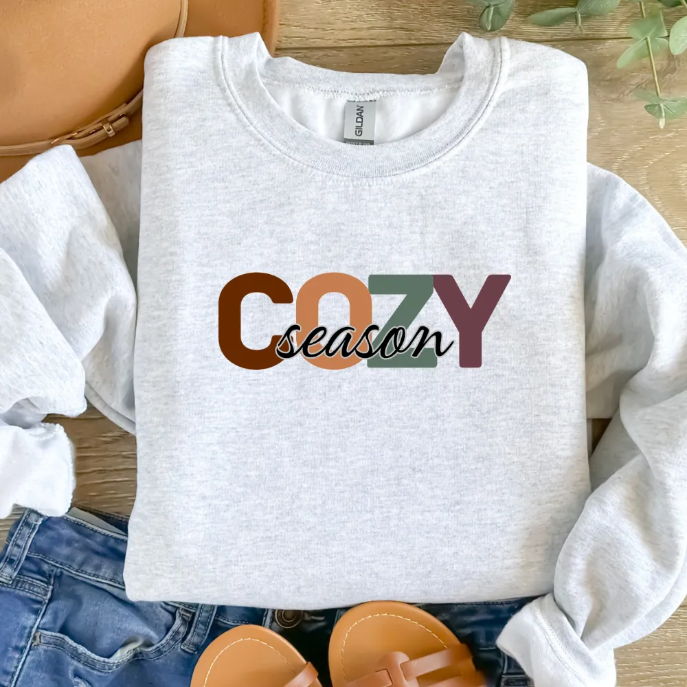 Fall| Cozy Season Festive Fall Sweatshirt