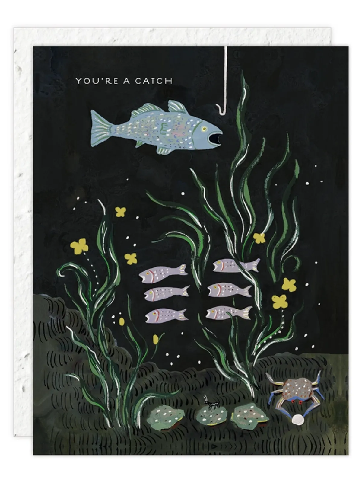 Fish Love & Friendship - Seeded Card