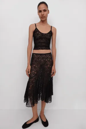 Florence Skirt | Black Lace