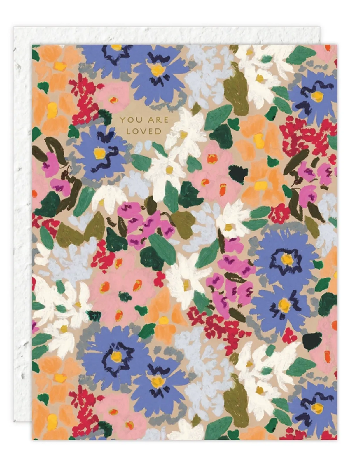 Flourish - Love   Friendship - Seeded Greeting Card