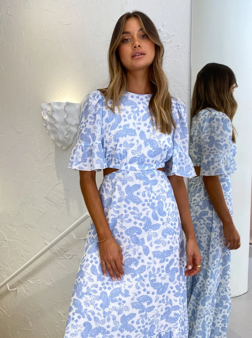 Hansen and Gretel Josefine Dress in Paisley
