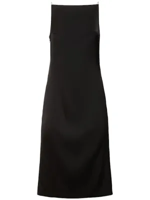 Jacquemus   La Robe Spoglio satin midi dress 