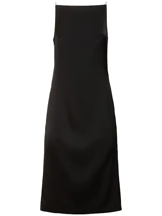 Jacquemus   La Robe Spoglio satin midi dress 