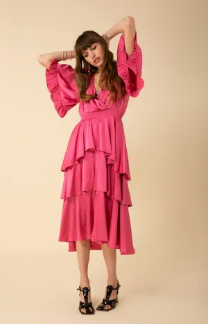 Joy Tiered Midi Dress
