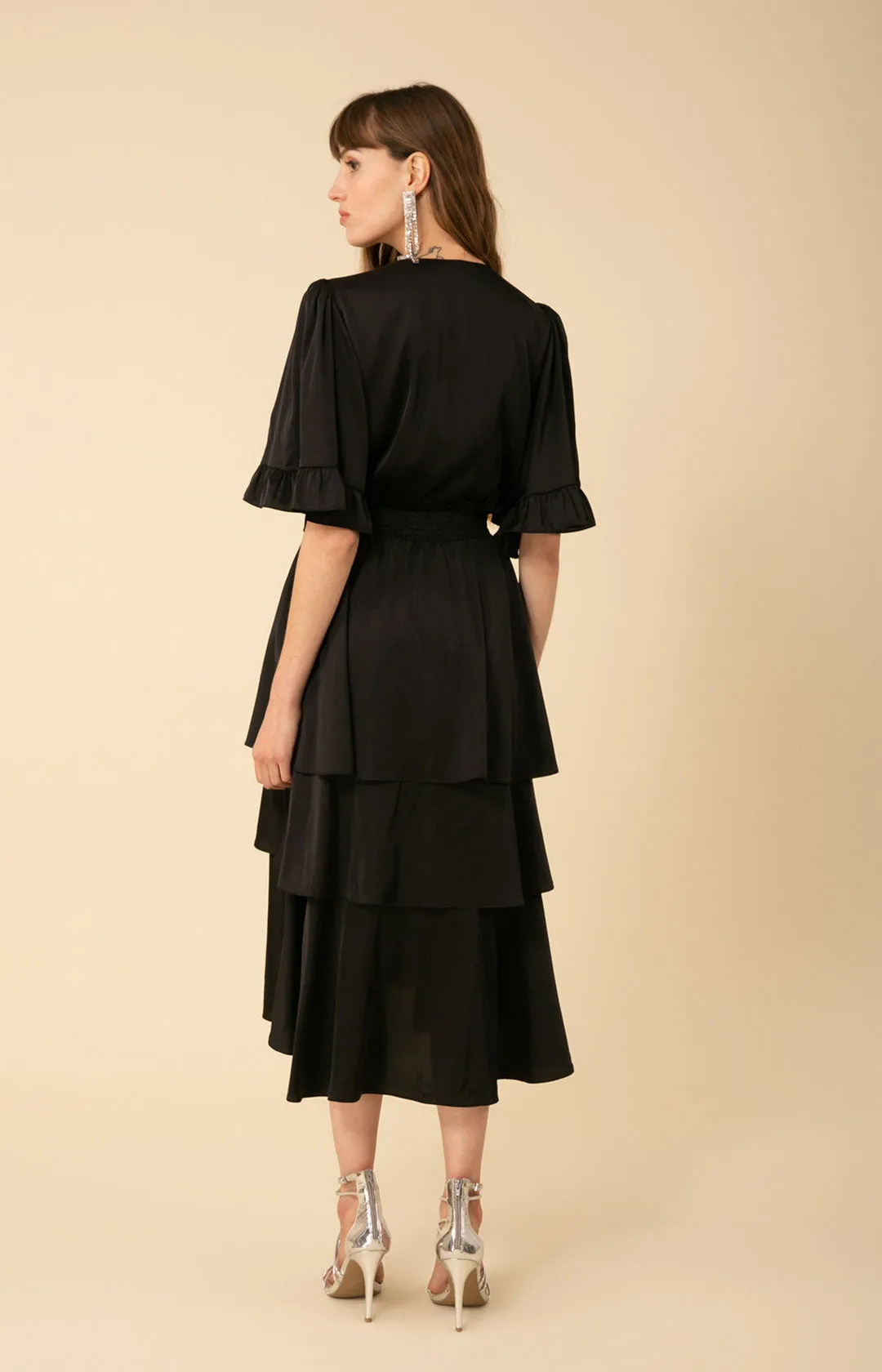 Joy Tiered Midi Dress