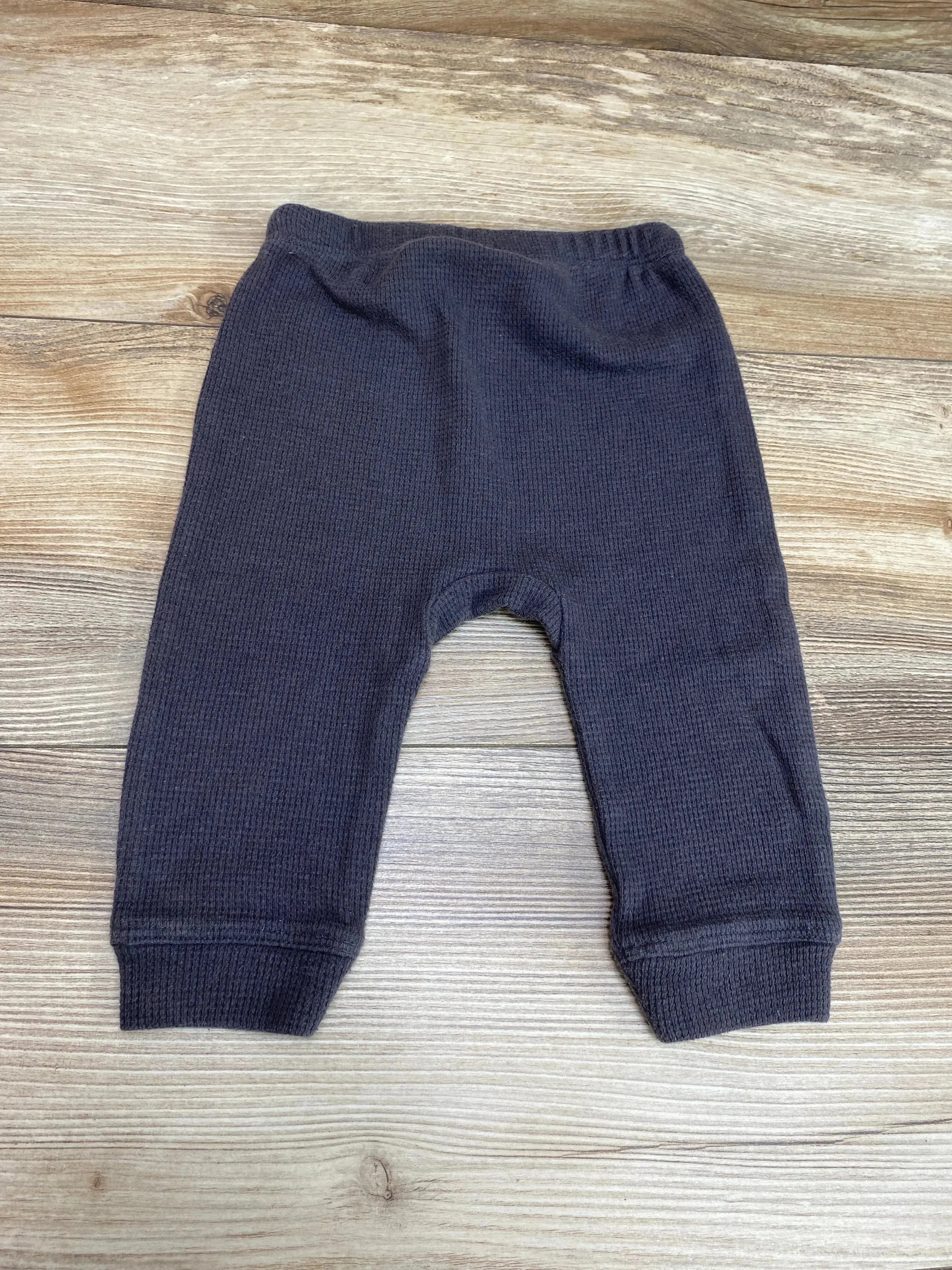 Jumping Beans Drawstring Thermal Pants Grey sz 6m