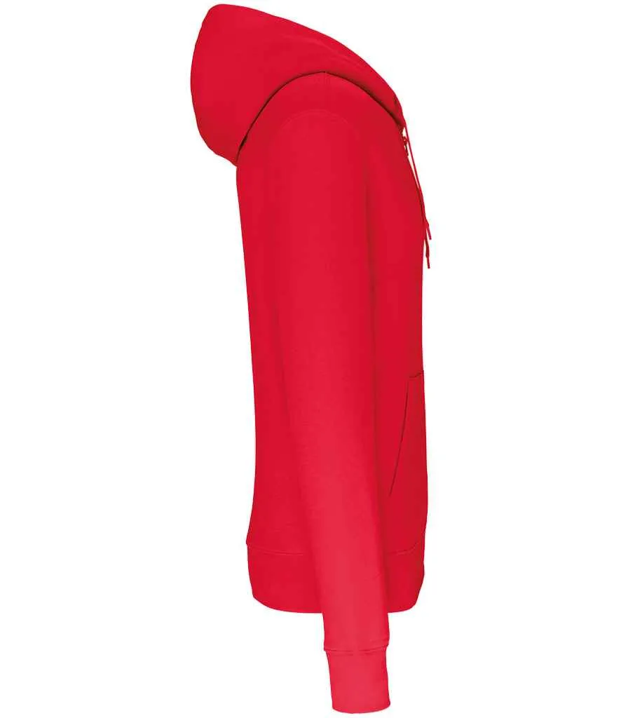 Kariban Eco Friendly Full Zip Hoodie | Red