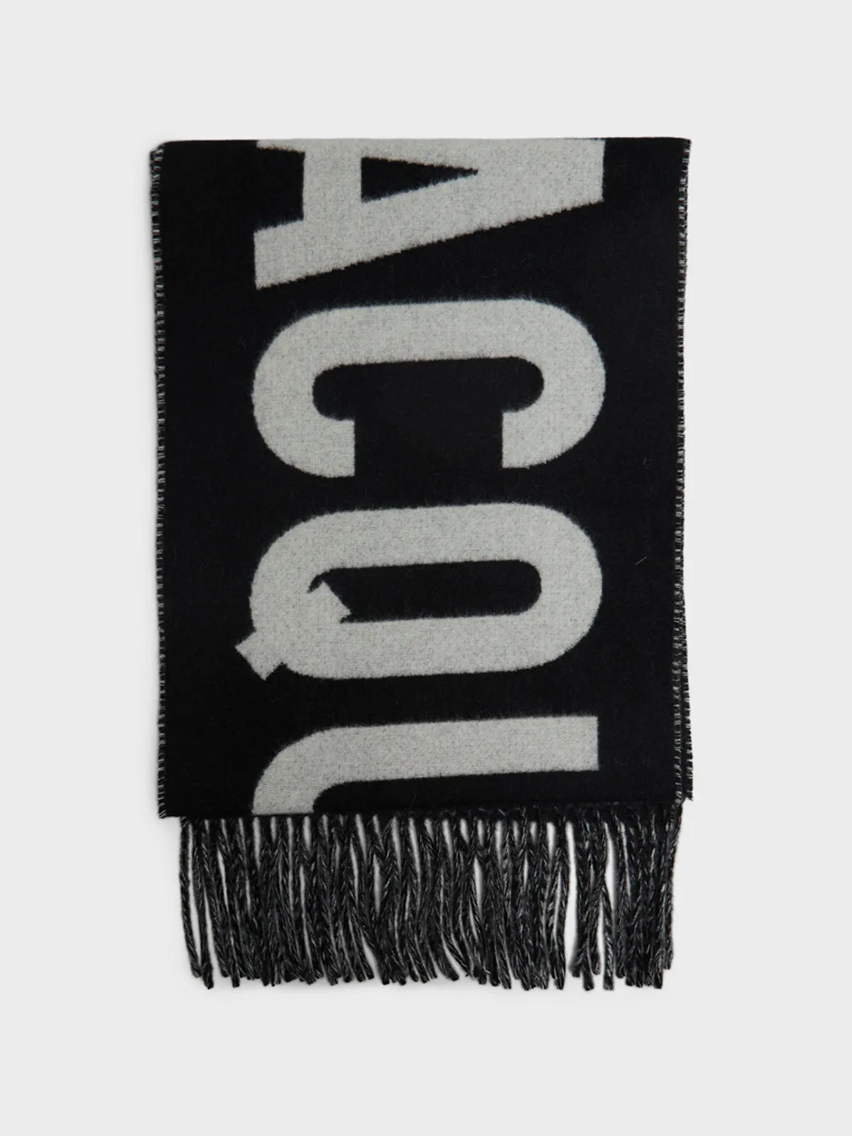 L'Echarpe Jacquemus Scarf in Black