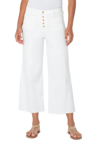 Liverpool Hi-Rise leg w/ Exposed Button Fly (27" inseam)