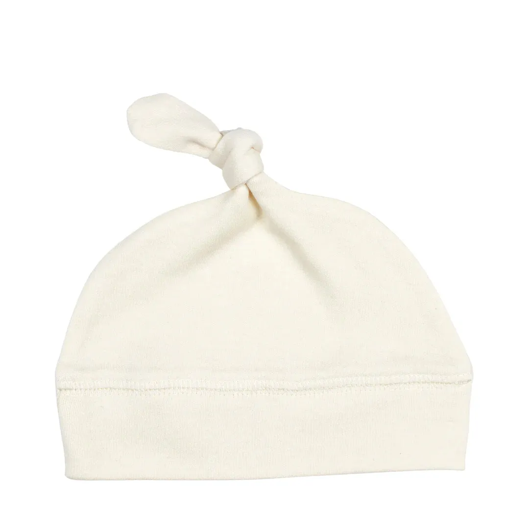 L'ovedbaby Cozy Organic Banded Top-Knot Hat
