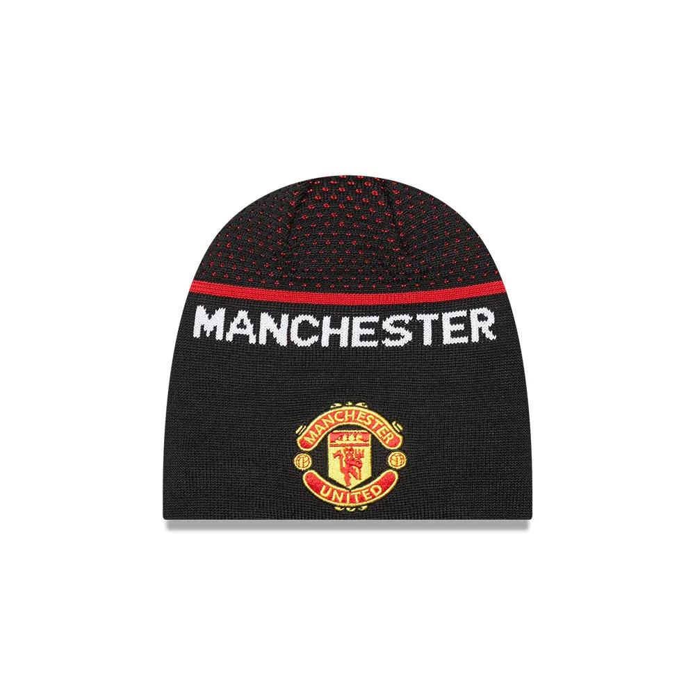 Manchester United New Era Black Beanie