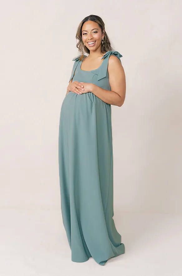 Maternity Bowie Crepe Dress | Made To Order