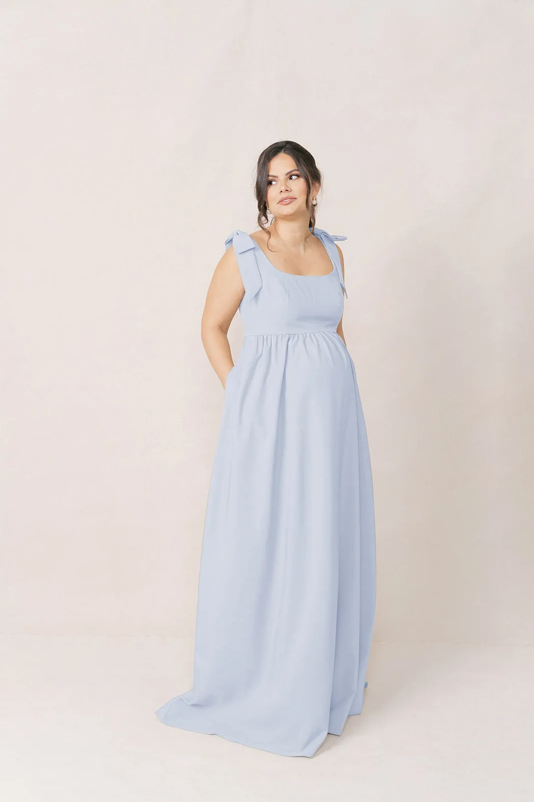 Maternity Bowie Crepe Dress | Made To Order
