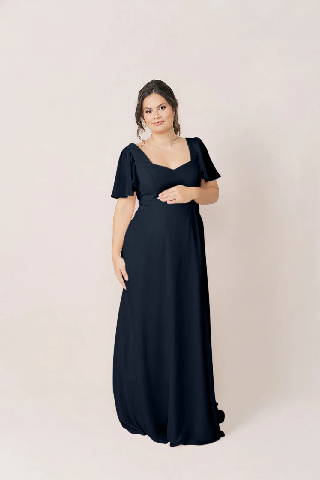 Maternity Madeline Convertible Chiffon Dress | Made To Order