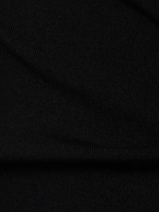 Max Mara   Comica long sleeved jersey midi dress 