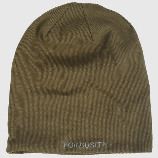 Men Waffle Fabric Cotton Beanie Slouchy Hat B419