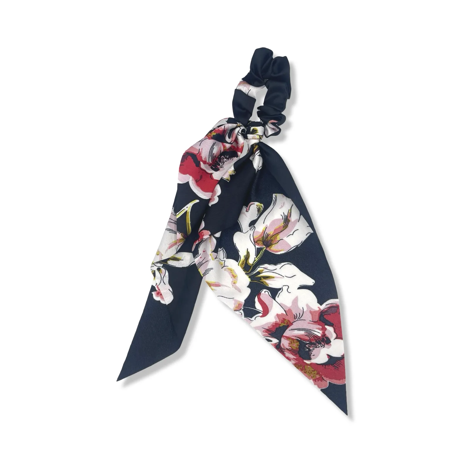 Midnight Florals Pony Scarf