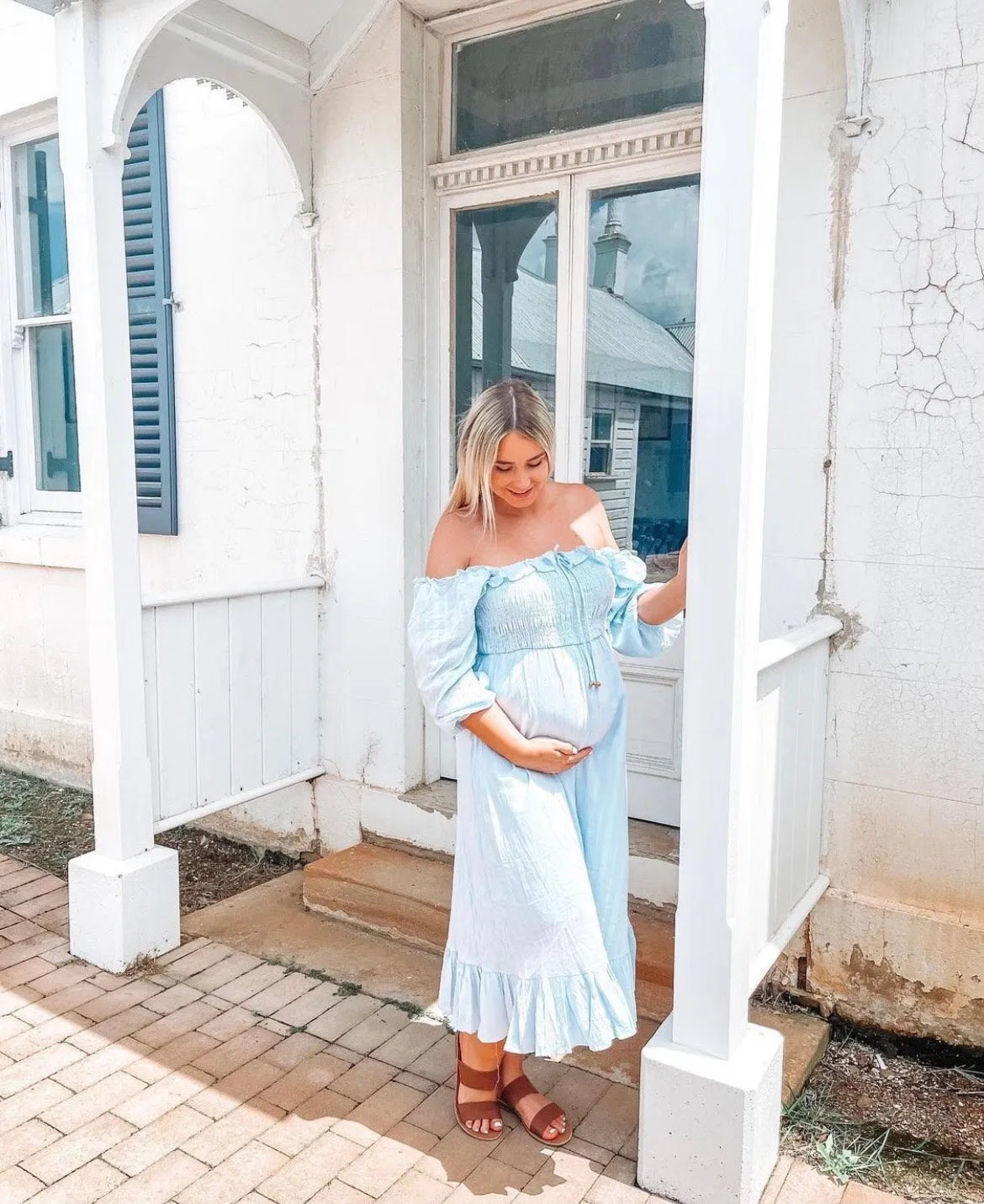 Mikhail Dress - Blue