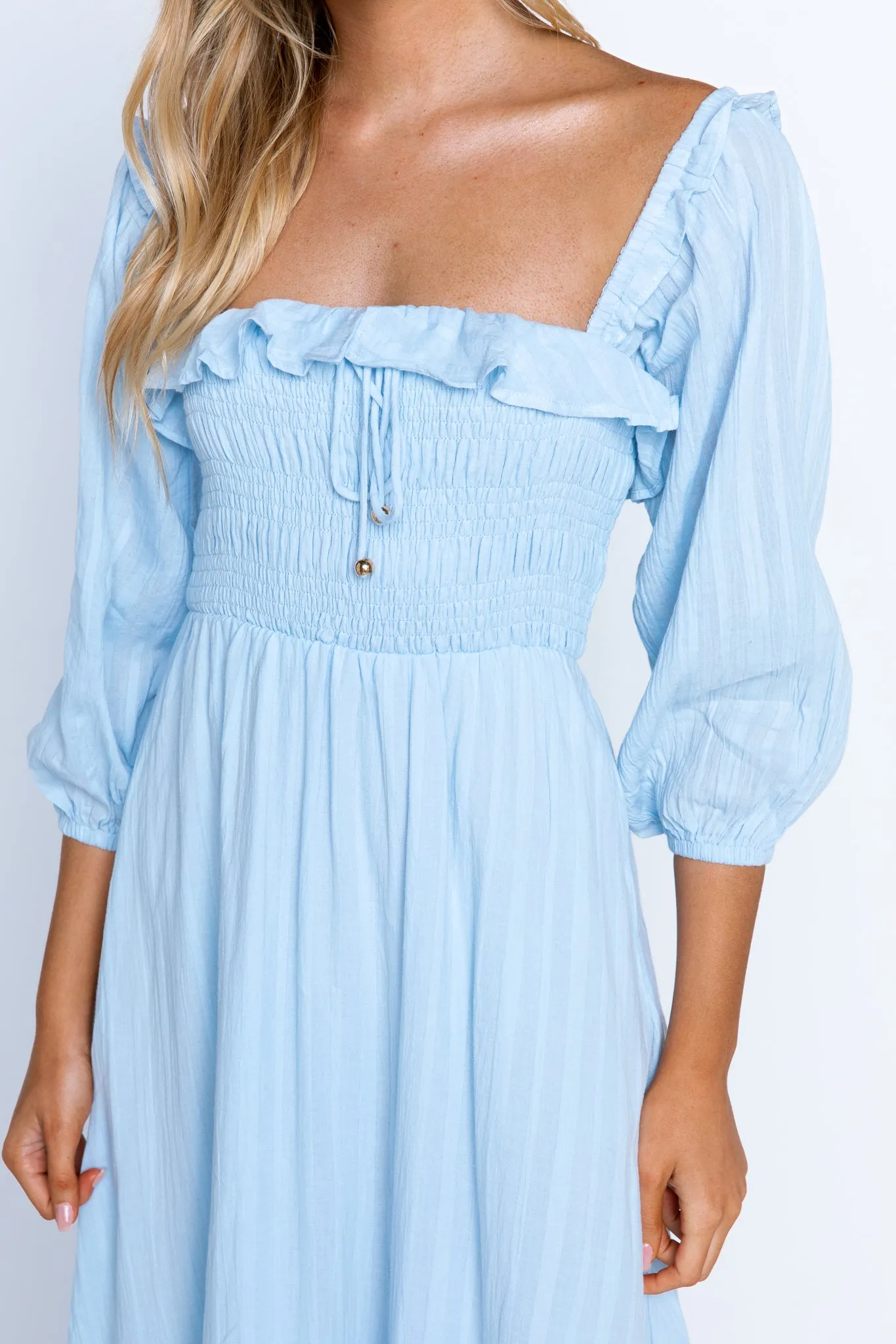 Mikhail Dress - Blue