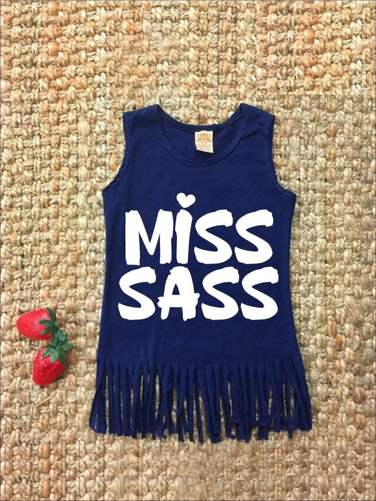 Miss Sass Fringe Tank Top