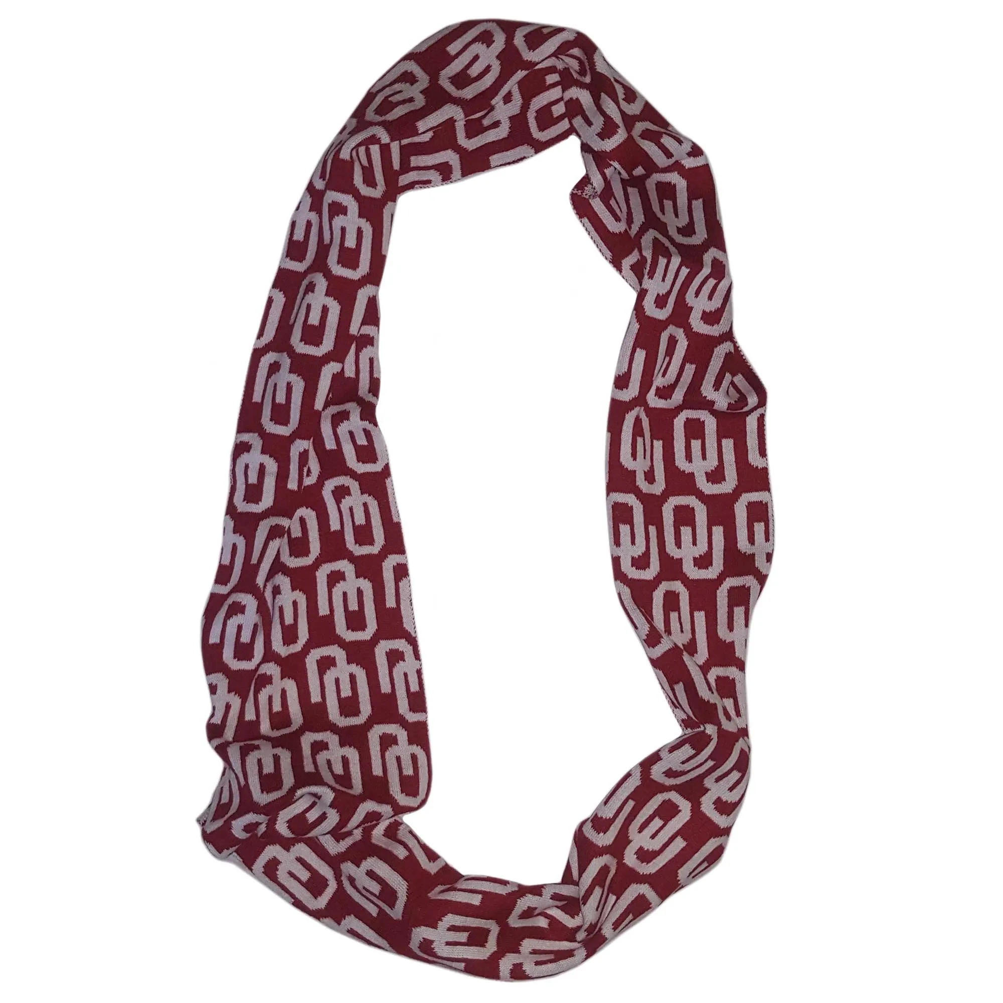 Oklahoma Sooners Logo Infinity Scarf