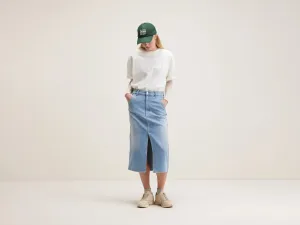 Pluie midi skirt (242 / W / VINTAGE BLUE)