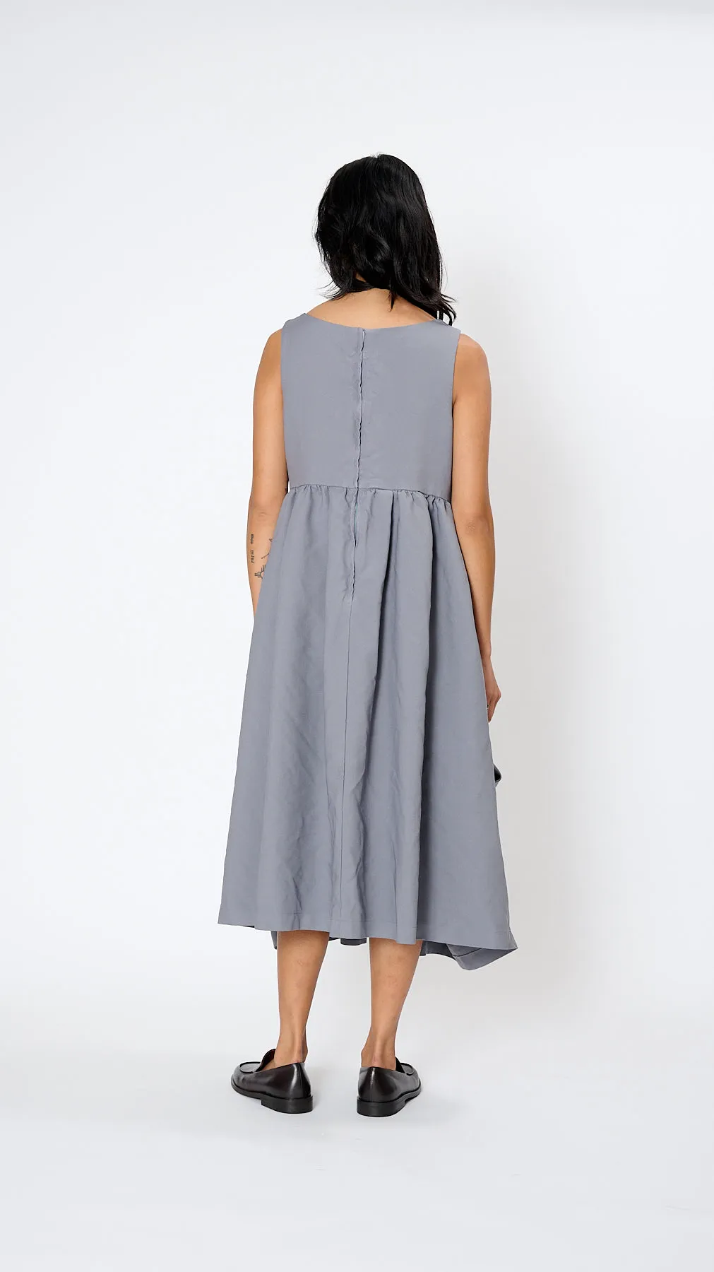 Pocket Dress in Grey
