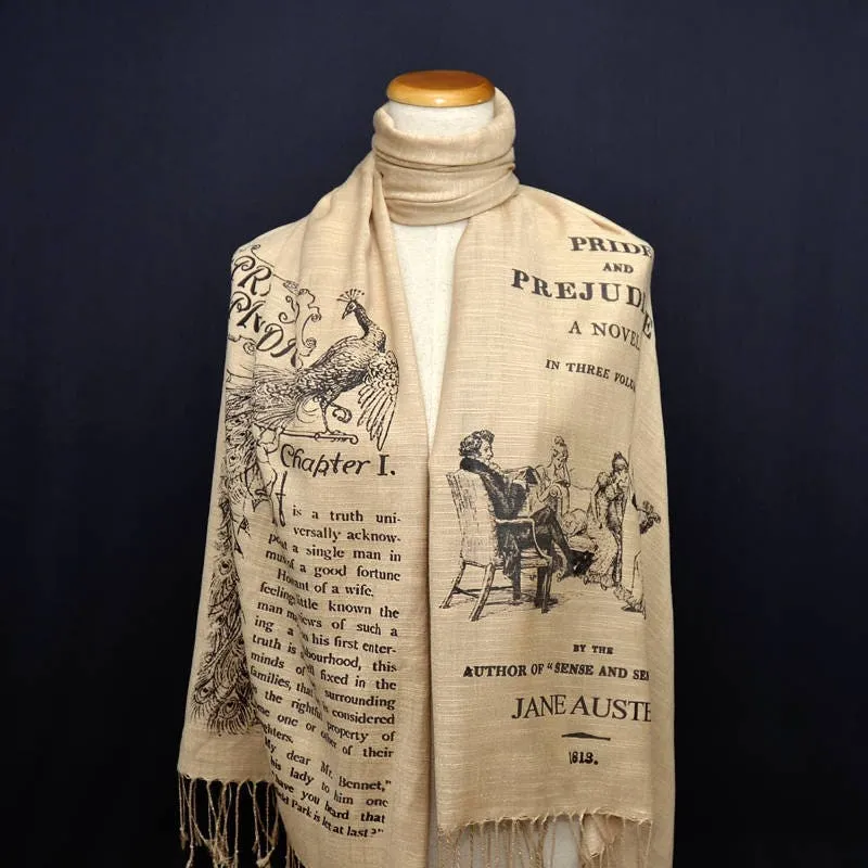 Pride and Prejudice Shawl Scarf Wrap