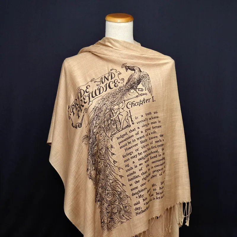Pride and Prejudice Shawl Scarf Wrap